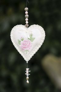 Schmuckherz Rose