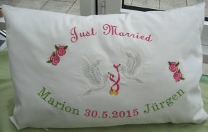 Hochzeitskissen